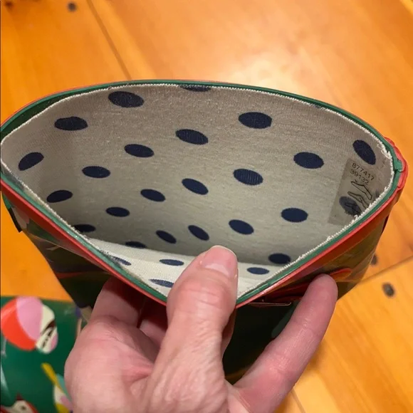 MINI BODEN 35 Bird Print Wellies Rain Boots Rubber Slosher Liner - Picture 5 of 9